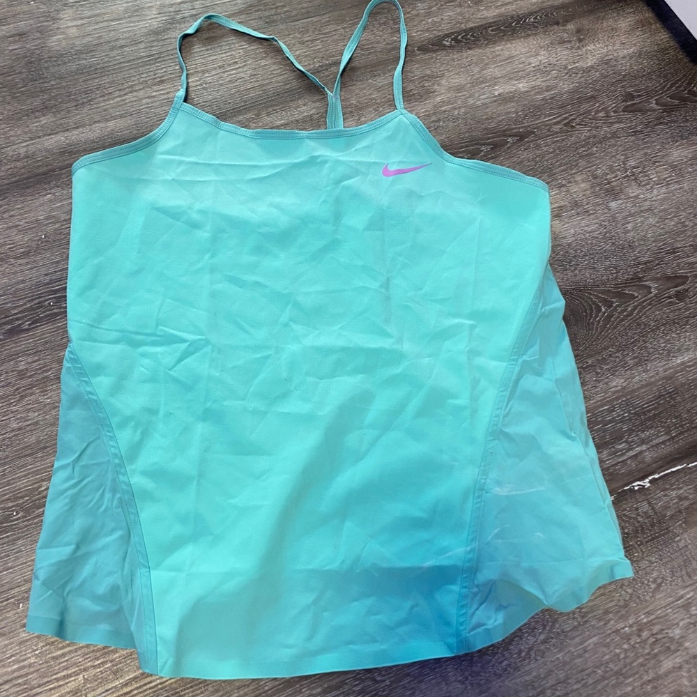 Nike teal tank